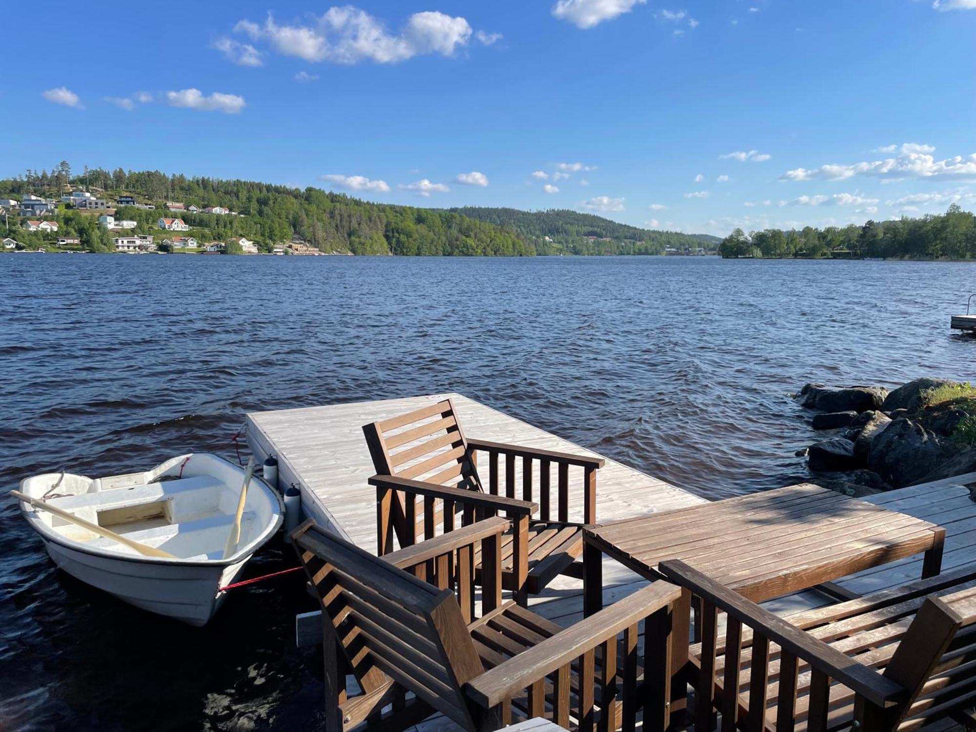 New House By The Lake Bunn & Private Bathing Jetty Гренна Экстерьер фото